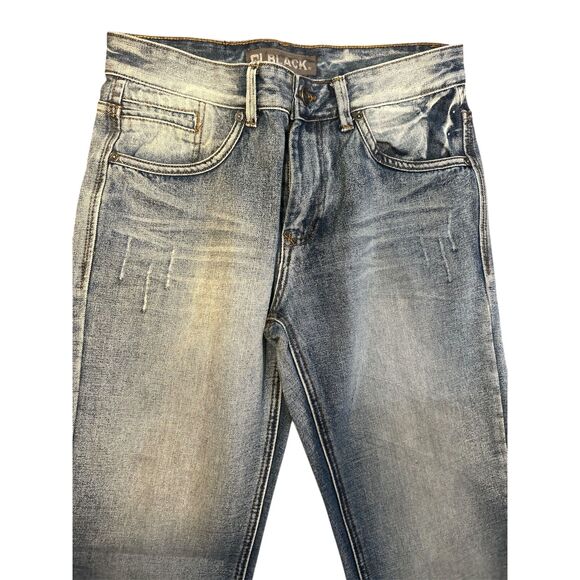 C J men's jeans 100% Cotton Dark wash blue sz 30/32 - Picture 3 of 5